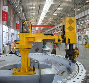 單軸風(fēng)電偏航螺栓擰緊機(jī)